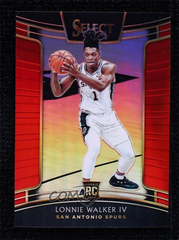 2018-19 Panini Select Concourse Red Prizm 43/199 Lonnie Walker IV #77 7zf