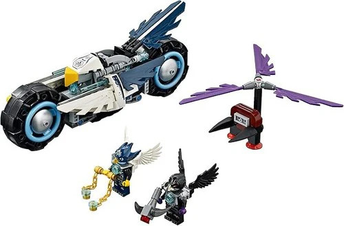 ZEAL B-CHIMA CHOPPER & PIBOWTE 2点セット LEGO - Chima - Eglor's Twin Bike - 223 Pieces - Ages 7+ [NEW