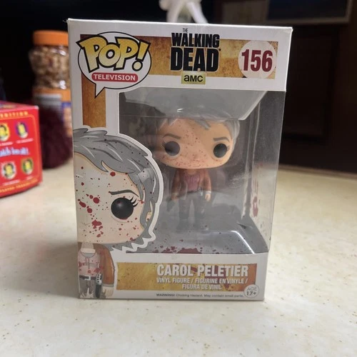 Funko POP! The Walking Dead: Bloody Carol Peletier #156 - Hot Topic Exclusive