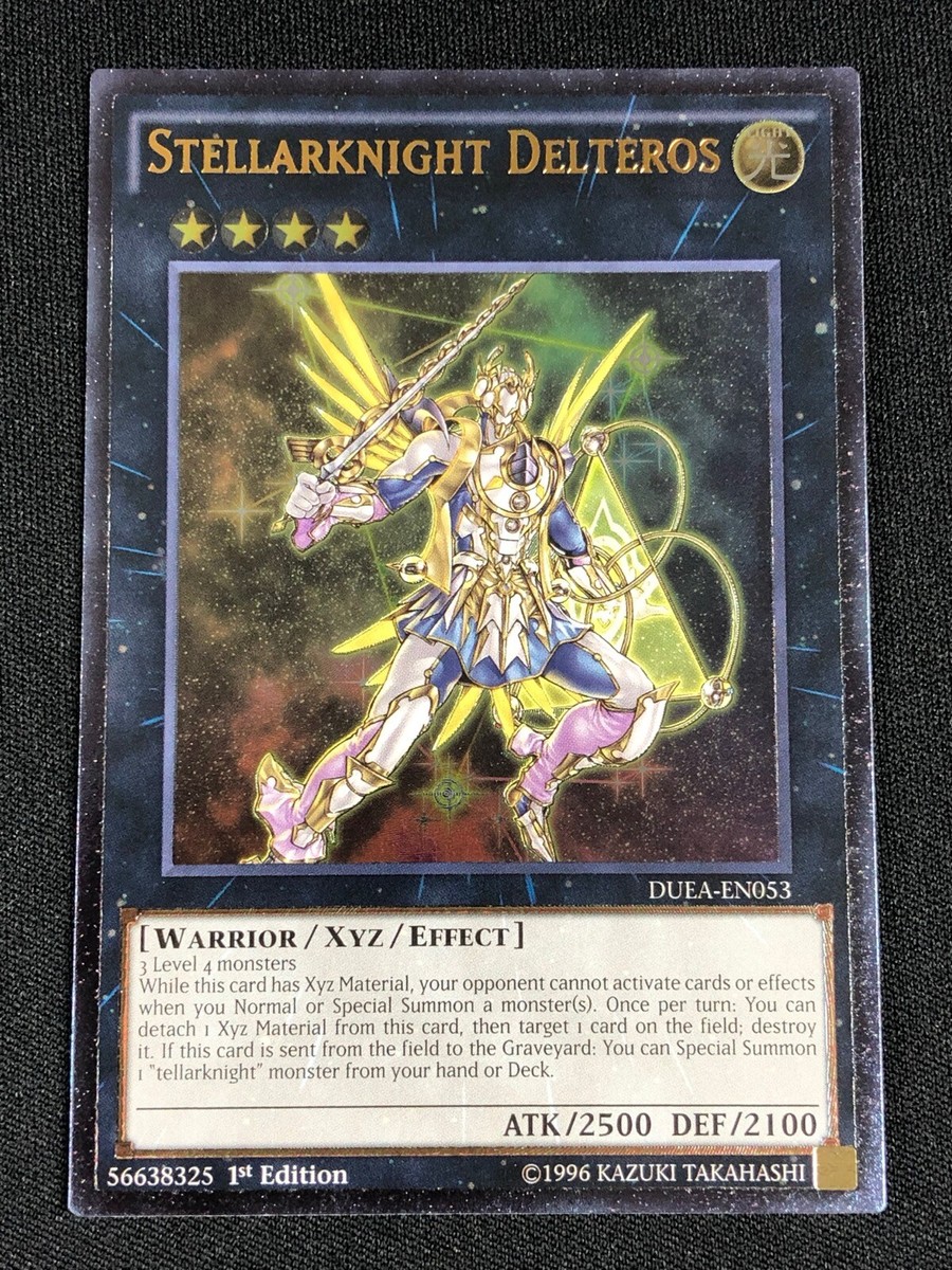 YUGIOH STELLARKNIGHT DELTEROS DUEA-EN053 1ST ULTIMATE NM | eBay
