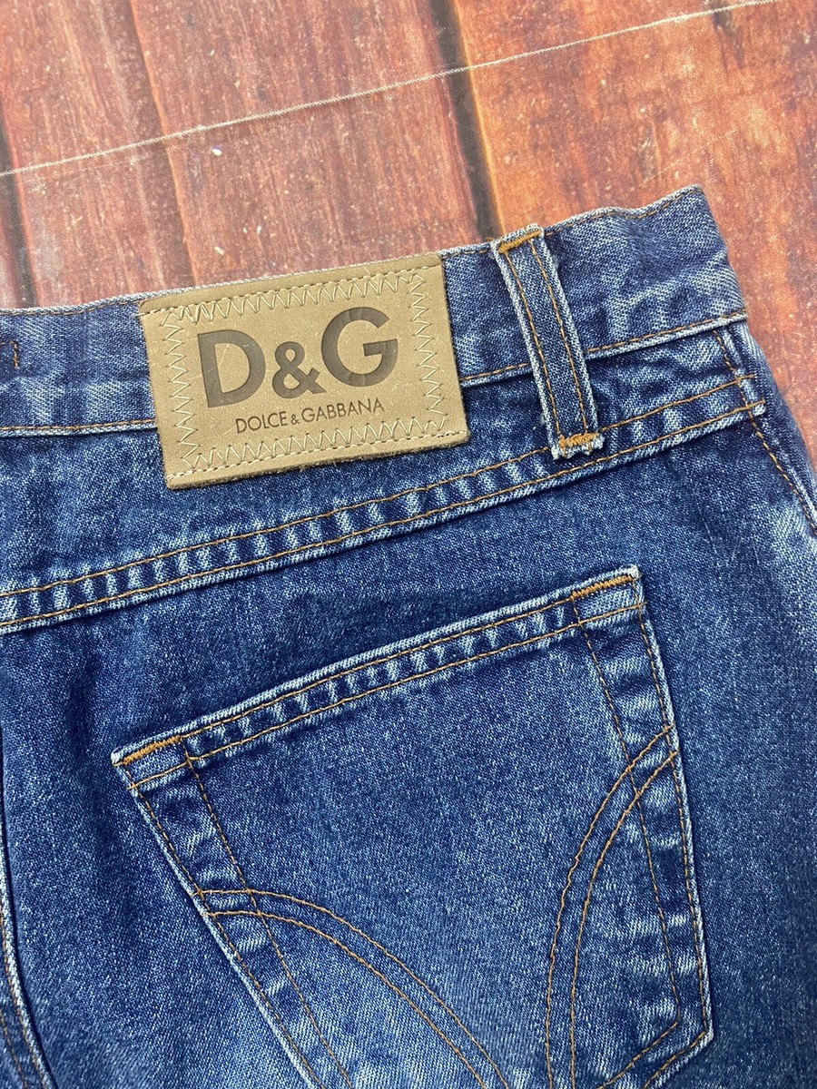 D&G Dolce & Gabbana ドルガバデニムスカート 26/40 希少 D&G Dolce & Gabbana ドルガバ デニムスカート 26/40