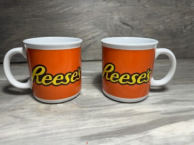 2 Reeses Cup's Coffee Cups Mugs 