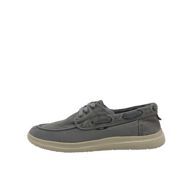 WRANGLER SNEAKER UOMO KONA BOAT IN COTONE GREY