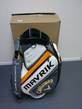NEW Callaway Golf MAVRIK Full Size Staff Tour Bag - 10.5" - Orange White Grey