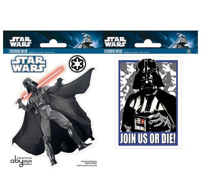 Wandsticker Mini-Wandtattoo Star Wars Sith Lord Darth Vader Kinderzimmer
