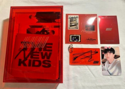 iKON CDセット iKON The New Kids Repackage album Red ver Random Photocard