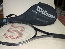 Wilson Nemesis IV 7.6 si Graphite Oversize Frame Technology Tennis Racquet 4 1/4