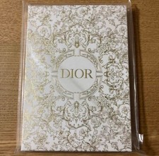 Christian Dior Novelty Notebook 2023 Holiday Christmas vip gift CD White Gold