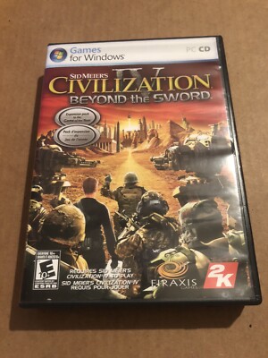 Sid Meier's Civilization 4 Beyond The Sword Expansion Pack Pre-owned