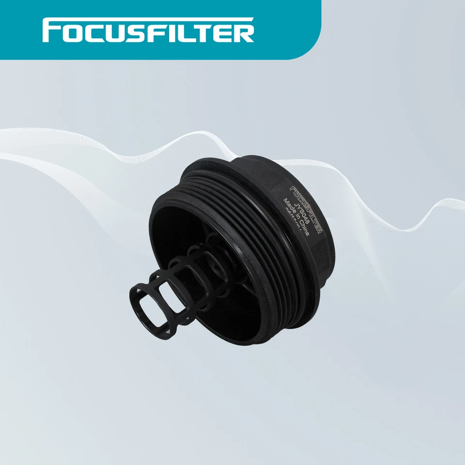 Cubierta de tapa de filtro de aceite para Mazda 3 5 6 CX7 LF0114320A9U nueva negra Foto 2 de 4