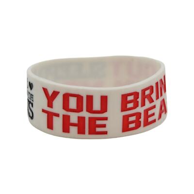 Sleeping with Sirens ''You Bring Out the Beast in Me'' Silicone Bracelet #B2114