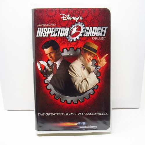 Inspector Gadget - Disney - VHS - 1999 - Clam Shell Case - Matthew Broderick - Picture 1 of 15