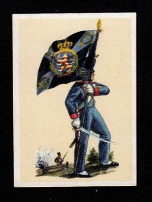 410725/ Zigarettenbild   ALVA   Fahnen- und Standartenträger   Bild Nr. 132