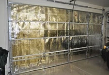 2 CAR Reflective Foam Core Garage Door Insulation Kit 18 x 7 R8