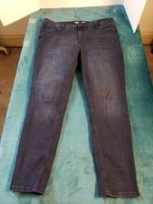 Old Navy Jeans Womens Sz 18 Blue Stretch High Rise Skinny Ladies Pants Denim