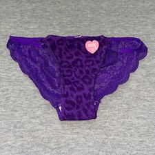 NWT Victoria s Secret PINK Vintage Lace Back String Bikini Panties HTF RARE XS