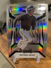 Rayner Arias 2023 Leaf Metal Baseball Rookie Card #/189 🔥📈 Giants #6 Prospect