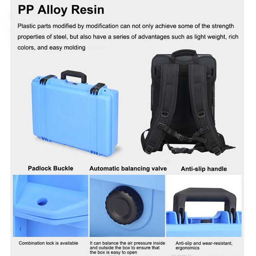 New Waterproof Hard Case shoulder bag for dji Mavic 4 Pro Remote Control - Picture 12 of 15