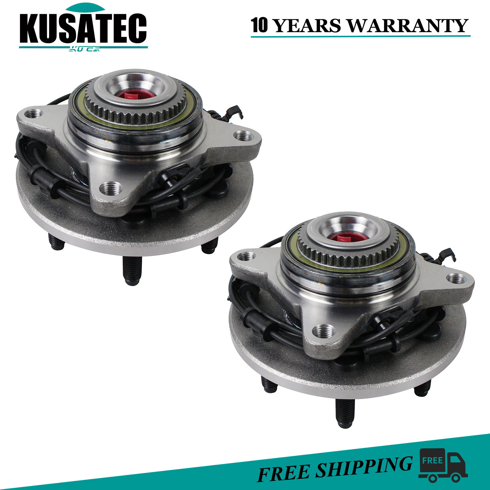 Ford Expedition Lincoln Navigator Front Wheel Bearing Hub Assembly Pair