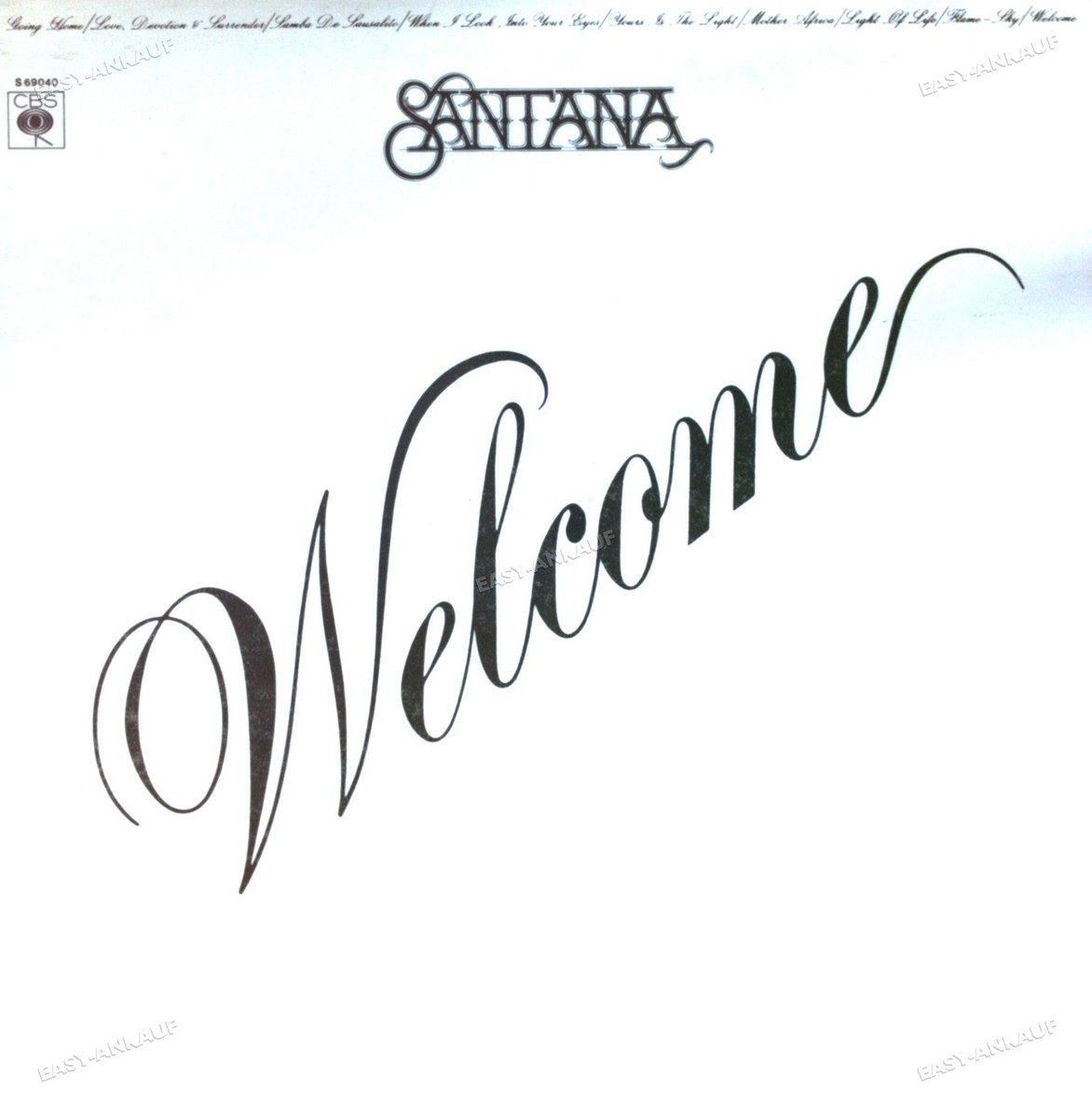 未使用 Santana - Welcome / レコード　LP Santana – Welcome – Vinyl (Gatefold, LP, Album, Stereo