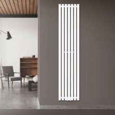 Termosifone Stella piatto verticale bianco 370x1800 mm radiatore design da bagno