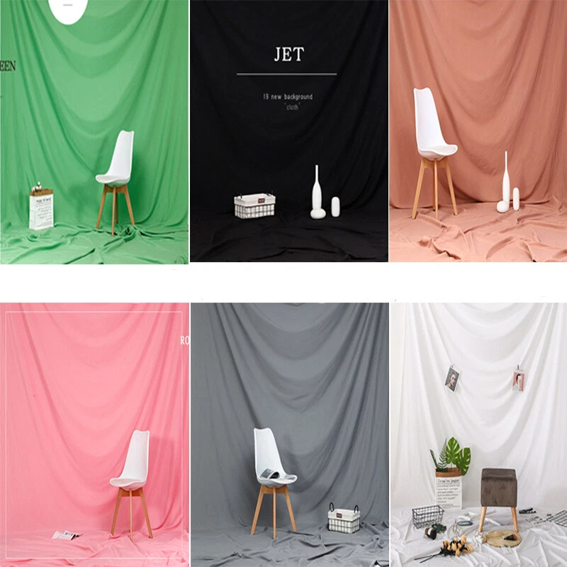 Solid Color Photography Background Photo Studio Backdrops Party Wedding Decor - Image 2 of 4