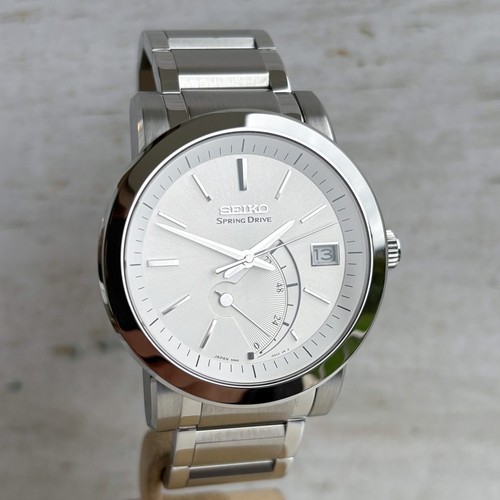 Seiko Spring Drive SNR001 Cal. 5R65 Power Reserve Automatik Stahl Herrenuhr - Bild 5 von 10