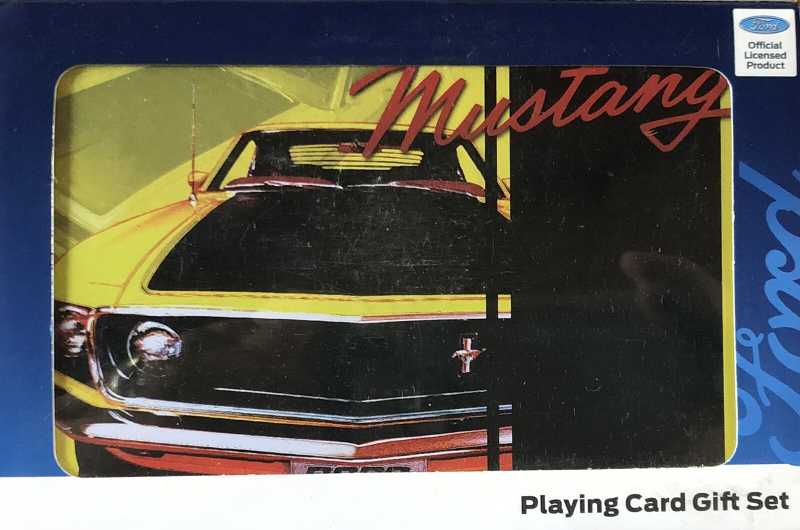 Ford Mustang 1969 Boss 302 cartes de jeu double paquet pour soirée poker