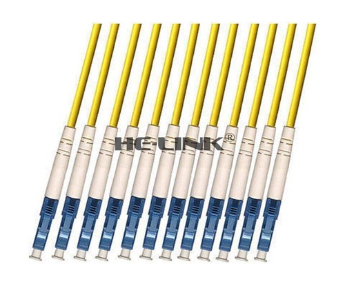 300M LC-LC Extérieur Blindé Monomode 12 Brins avec Enrouleur de Câble Tactique Fibre - Photo 3/3
