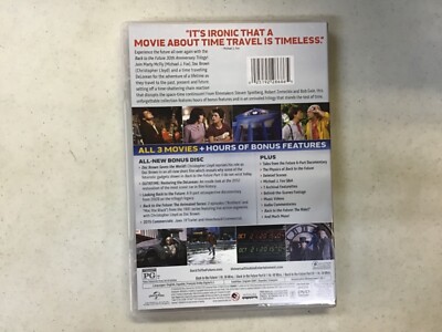 BACK TO THE FUTURE 30TH ANNIVERSARY TRILOGY 5 DISC DVD SET