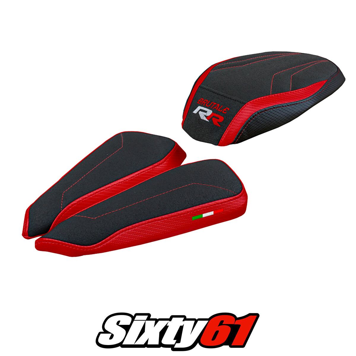 MV Agusta Brutale 1000RR 2020-2025 2026 Seat Cover Tappezzeria Ultragrip Red