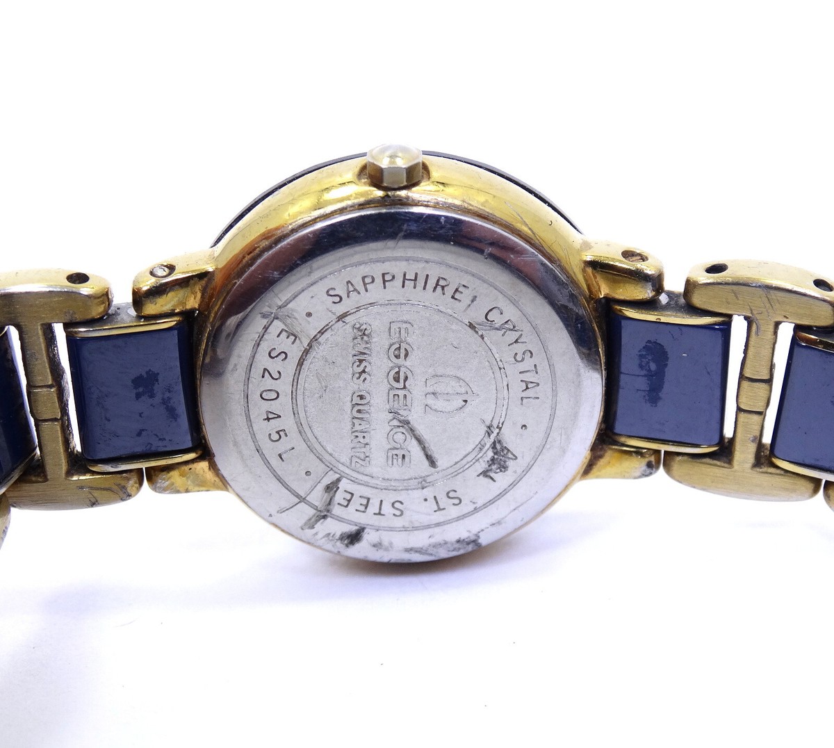 Lady Essence Ceramic Watch Sapphire Round Crystal Black  display picture 2