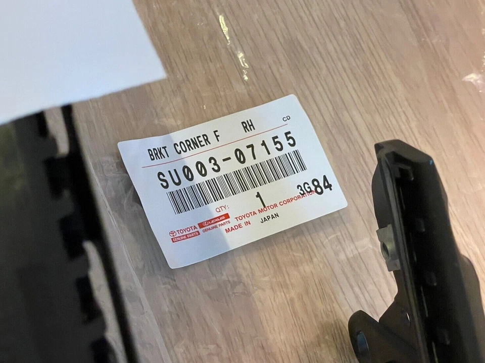 Scion Genuine FR-S 13-16 Toyota 86 Front Bumper Side Support Left Right Pair OEM - image 4 of 4