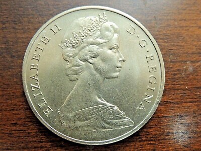 1967 Gibraltar One (1) Crown 