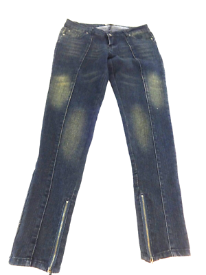 SEAN JOHN WOMENS FACTORY FADED SKINNY DENIM LOW RISE JEANS SIZE 6 