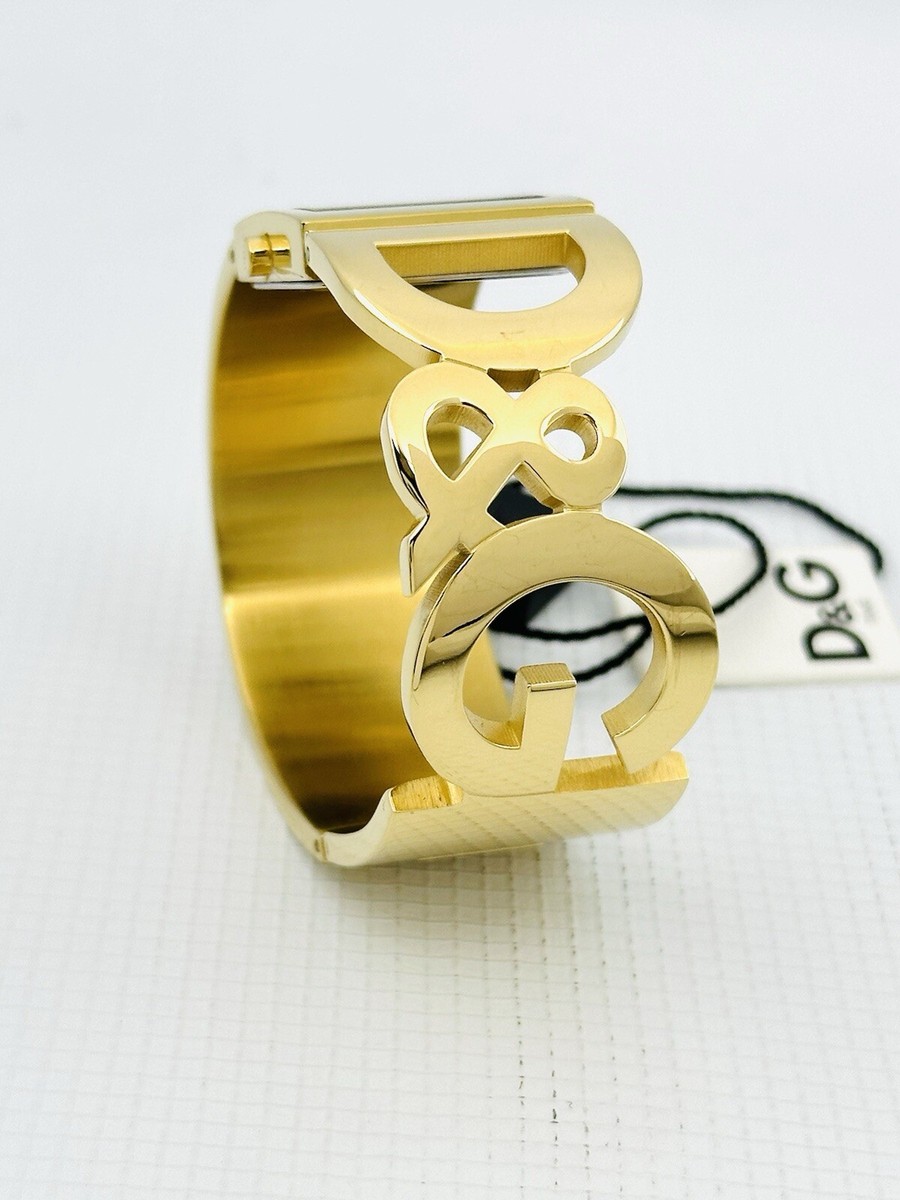 D&G Dolce & Gabbana Forever Ladies DW0222 Golden Stainless Steel