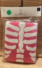 Baby Gap Long Sleeve Pajama Halloween PINK SKELETON Glow in the dark 2T 2 Years