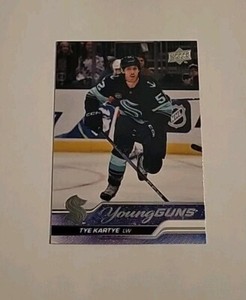 2023-24 Upper Deck Series 2 Tye Kartye Young Guns Seattle Kraken 465