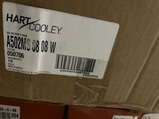 (10) HART COOLEY A502MS-8X8W 050706 CEILING DIFFUSER 2 WAY WHITE ALUMINUM