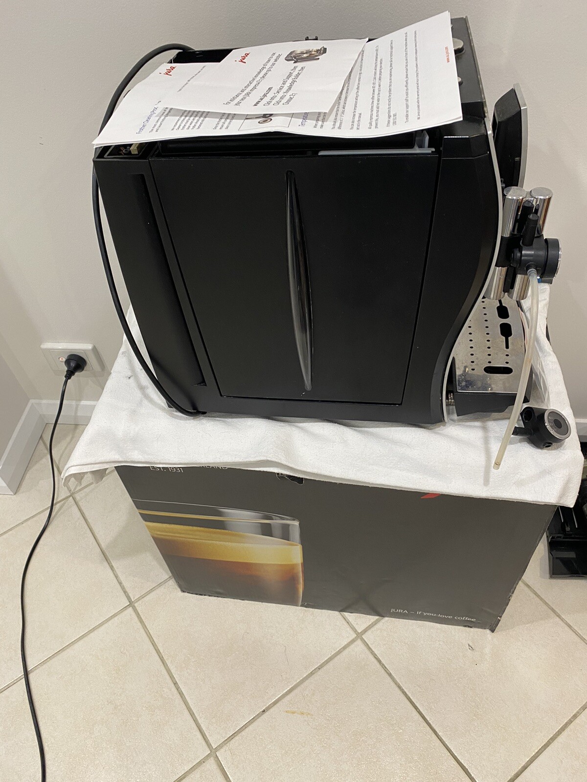 Jura IMPRESSA Z7 20 Cups Coffee Maker 7610917136476 eBay