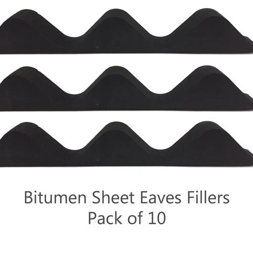 VARICO LTD EAVES FILLER FOR CORRUGATED BITUMEN ROOFING SHEETS ALSO ONDULINE & COROLINE