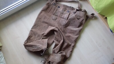 NATURAL LIFE Trachten-Landhaus-3/4-Lederhose-Träger-Knickerbocker D58 neuw.Wiesn