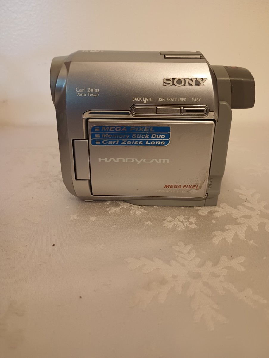 Sony DCR-HC40 Camcorder -Handycam with Charger No Battery | eBay Sony DCR-HC40 Camcorder -Handycam with Charger No Battery | eBay