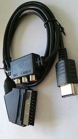 Es- Phonecaseonline Scart+Av Cable For Sega Dreamcast