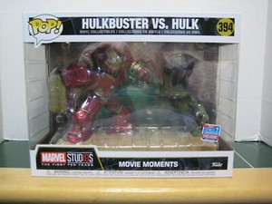 Funko Pop Exclusive Hulkbuster vs Hulk Set Marvel Avengers Movie Moments | eBay