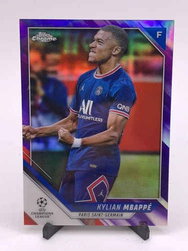 Kylian Mbapp 2021 Topps Chrome Kylian Mbapp #1 Refractor