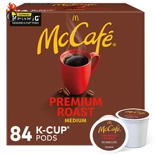 Premium Roast, Single-Serve Keurig K-Cup Pods, Medium Roast Coffee Pods Pods, 84