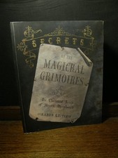 Secrets of the Magickal Grimoires -Aaron Leitch WITCHCRAFT MAGIC OCCULT GRIMOIRE