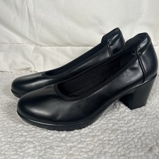 Dream Pairs Women Low Chunky Block Heel Round Toe Work Dress Comfort Pump Shoes