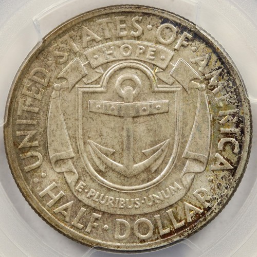 1936 Rhode Island 50c Commemorative Half Dollar PCGS MS65 - Picture 4 of 4